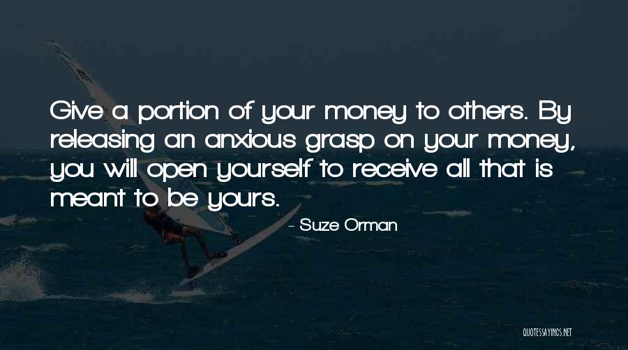 Give Receive Quotes By Suze Orman