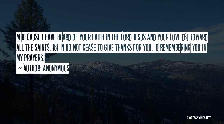 Give Thanks Lord Quotes By Anonymous