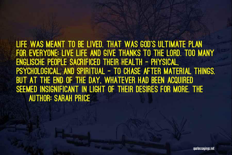 Give Thanks Lord Quotes By Sarah Price