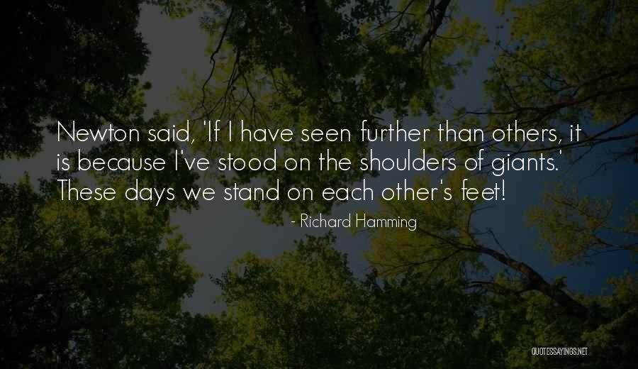 Give Thanks To Soldiers Quotes By Richard Hamming Give Thanks To Soldiers Quotes By Richard Hamming