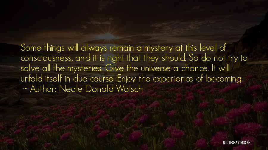 Give Things A Chance Quotes By Neale Donald Walsch