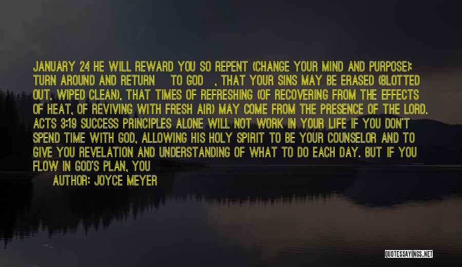 Give Time To God Quotes By Joyce Meyer
