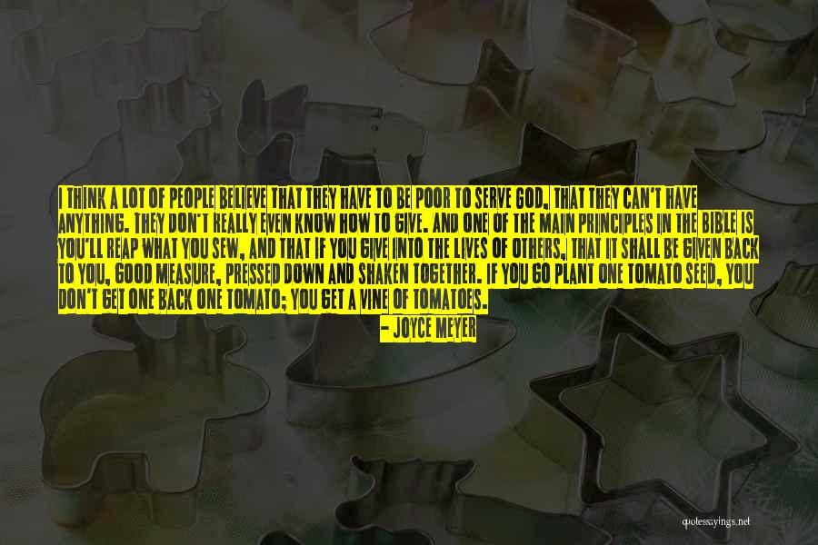 Give To Others Bible Quotes By Joyce Meyer Give To Others Bible Quotes By Joyce Meyer