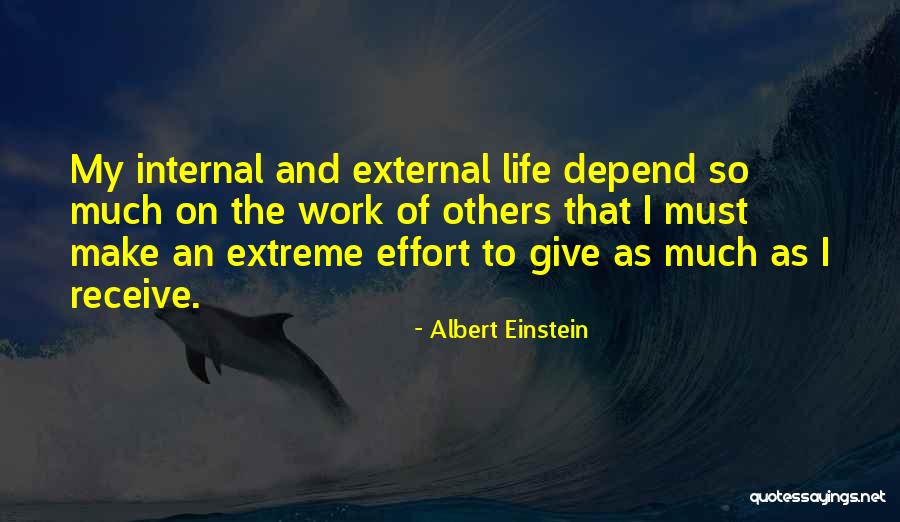 Give To Others Quotes By Albert Einstein Give To Others Quotes By Albert Einstein