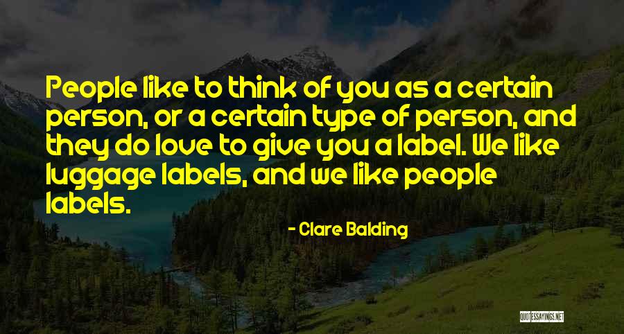 Give Up Labels Quotes By Clare Balding