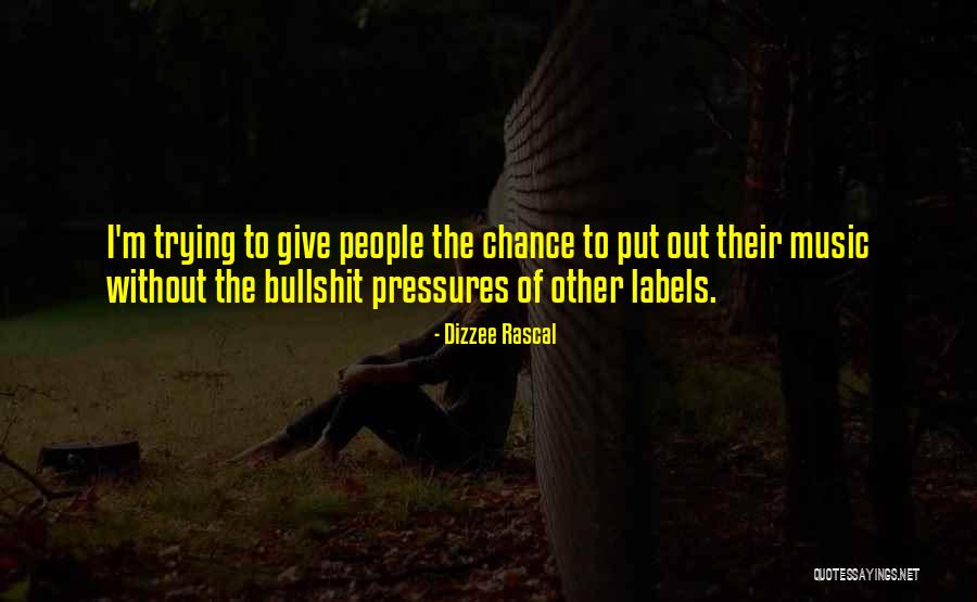 Give Up Labels Quotes By Dizzee Rascal