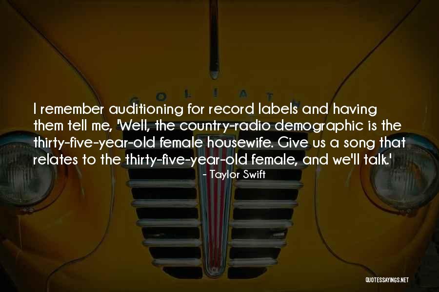 Give Up Labels Quotes By Taylor Swift