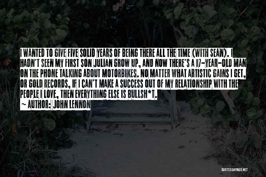 Give Up On Relationship Quotes By John Lennon