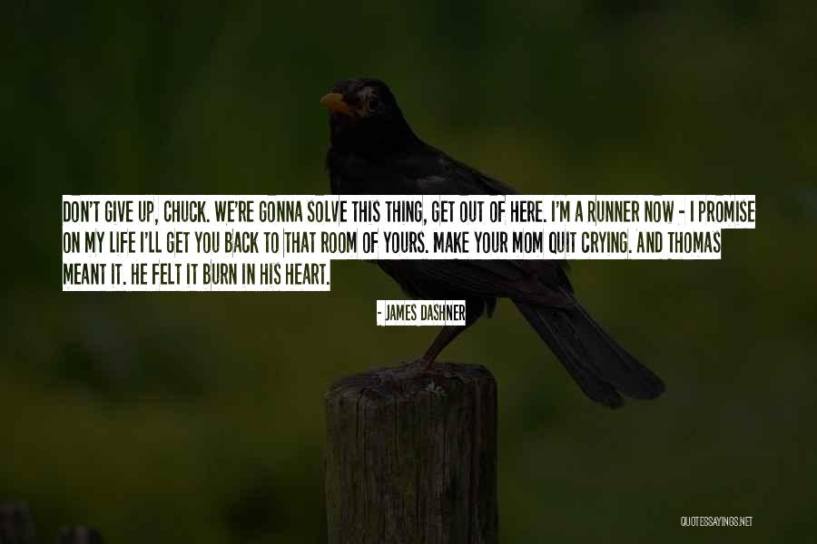Give You My Heart Quotes By James Dashner Give You My Heart Quotes By James Dashner