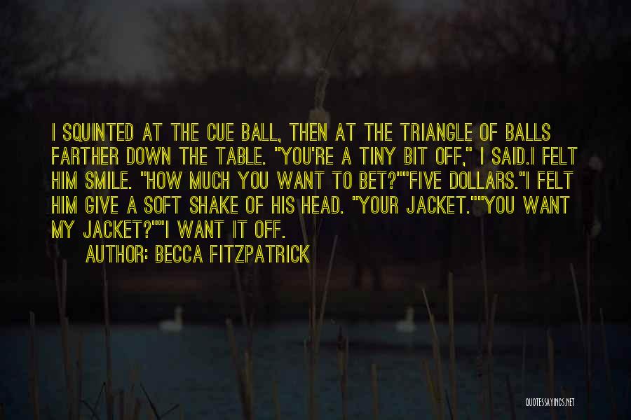 Give Your Head A Shake Quotes By Becca Fitzpatrick