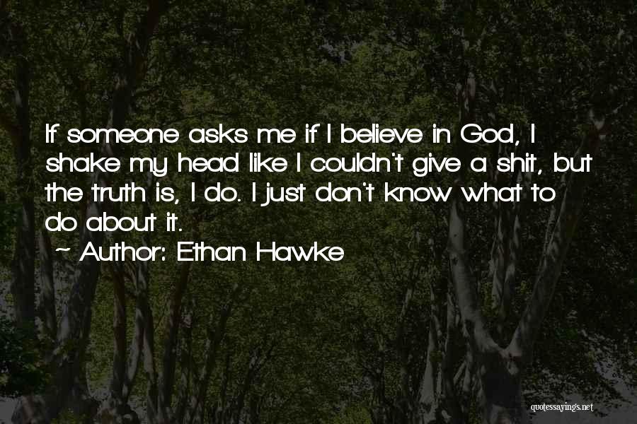 Give Your Head A Shake Quotes By Ethan Hawke