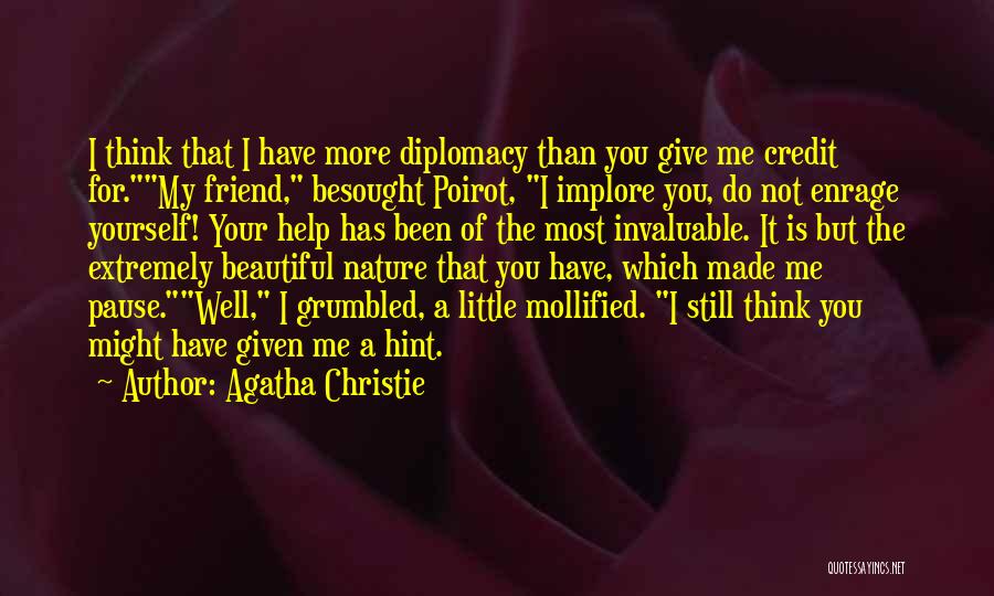 Give Yourself Credit Quotes By Agatha Christie