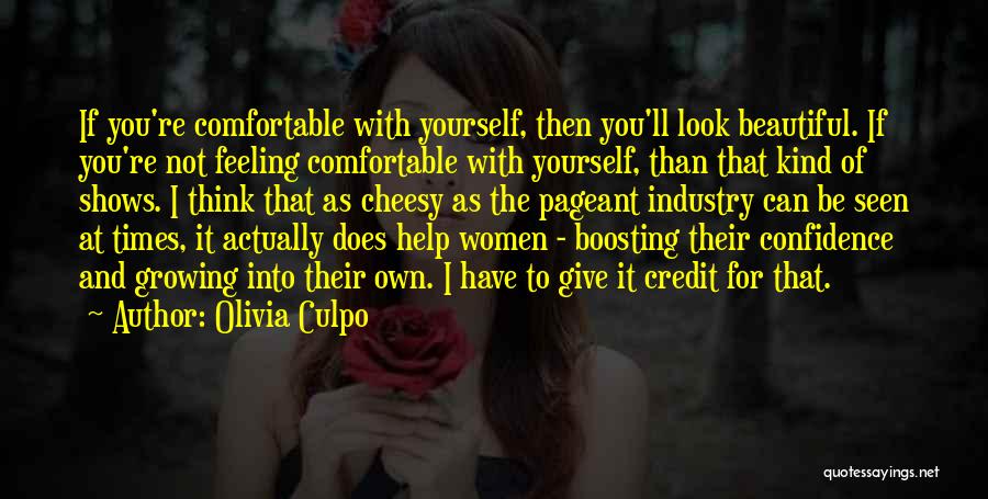 Give Yourself Credit Quotes By Olivia Culpo