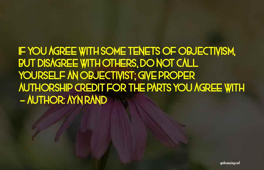 Give Yourself Some Credit Quotes By Ayn Rand
