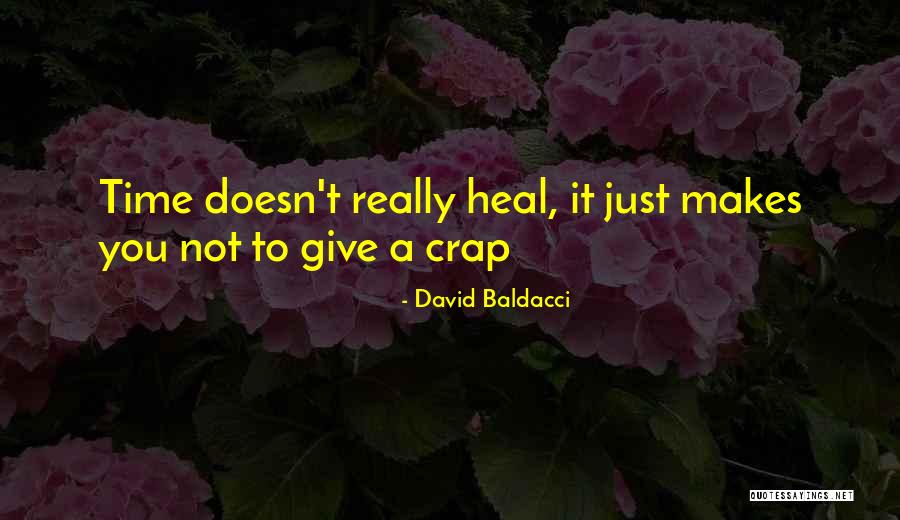 Give Yourself Time To Heal Quotes By David Baldacci