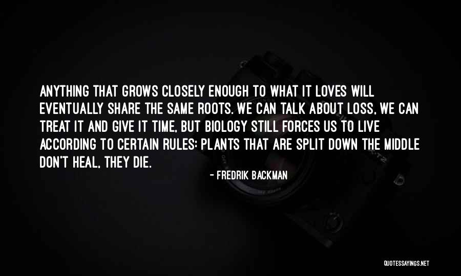 Give Yourself Time To Heal Quotes By Fredrik Backman