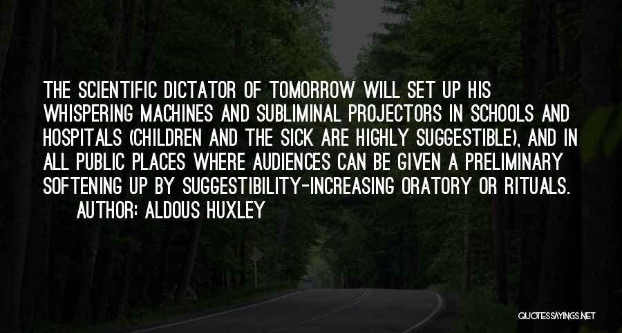 Given Up Quotes By Aldous Huxley