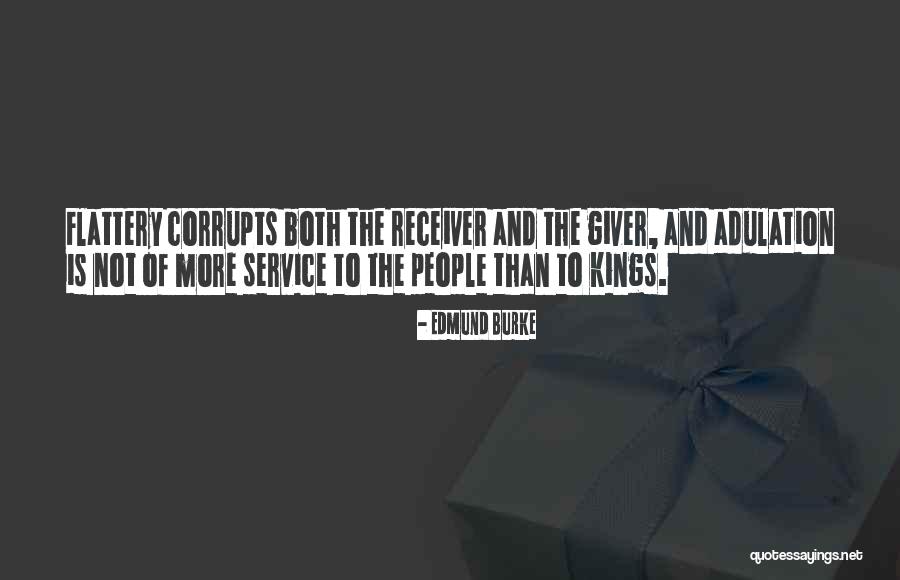 Giver And Receiver Quotes By Edmund Burke