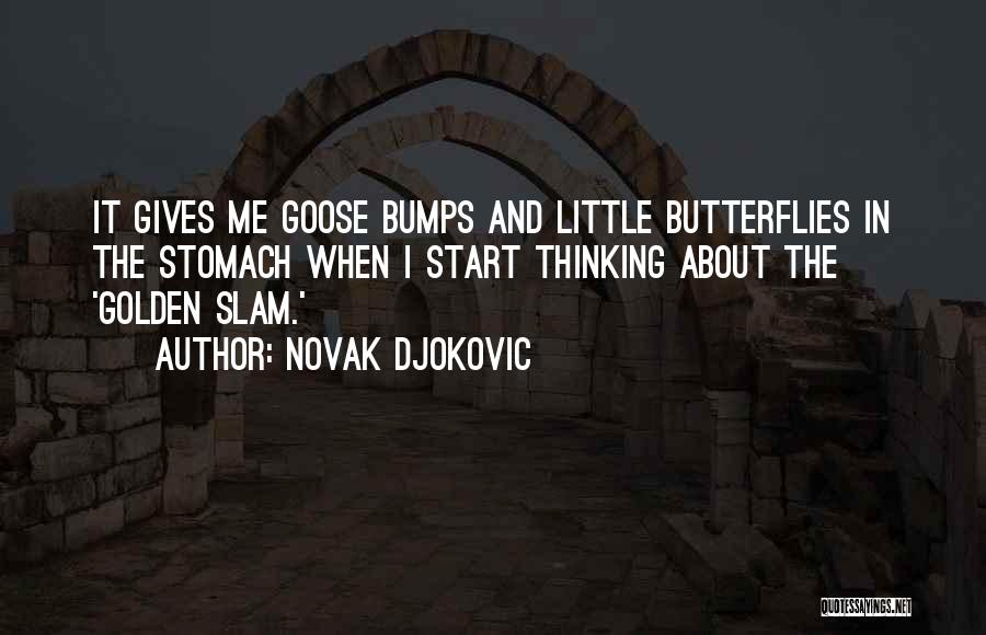 Gives Me Butterflies Quotes By Novak Djokovic