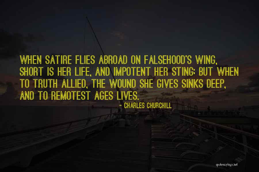 Gives You Wings Quotes By Charles Churchill