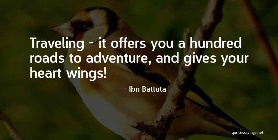 Gives You Wings Quotes By Ibn Battuta