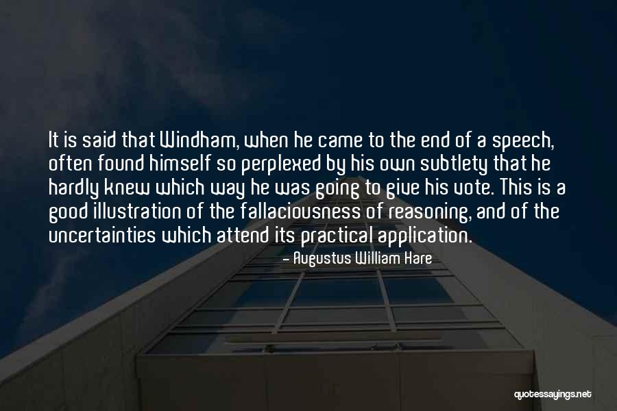 Giving A Speech Quotes By Augustus William Hare Giving A Speech Quotes By Augustus William Hare