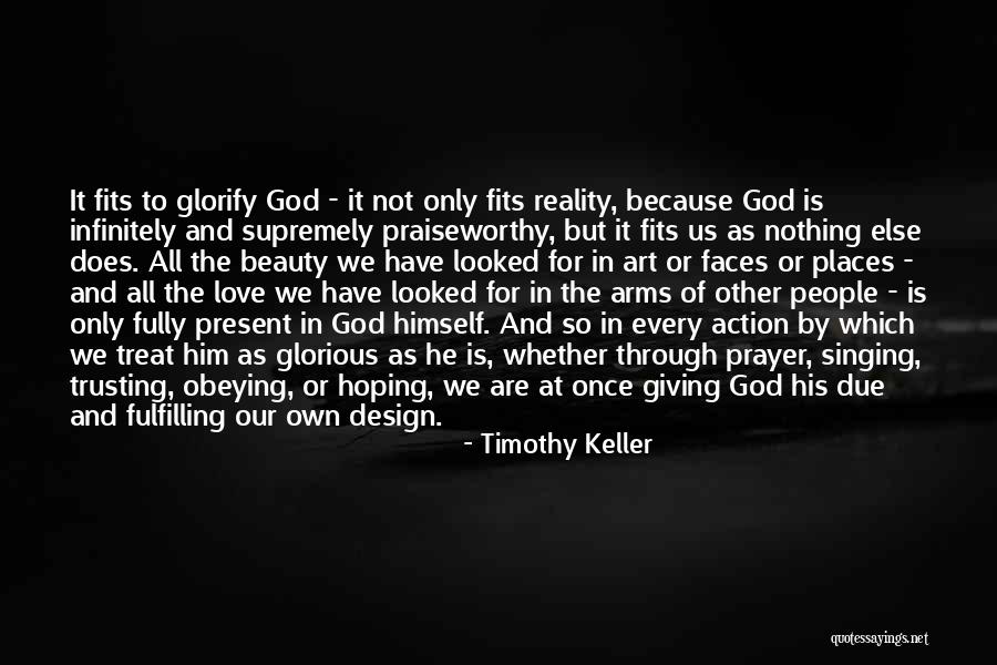 Giving All Or Nothing Quotes By Timothy Keller