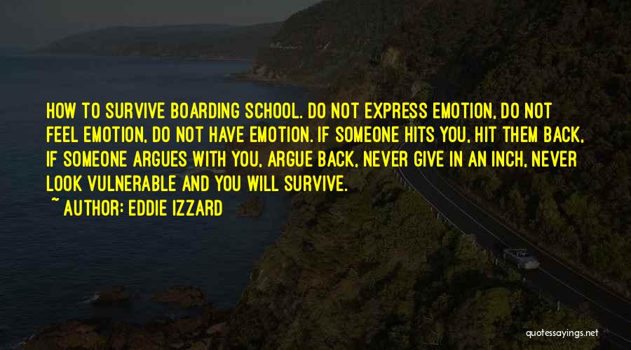 Giving An Inch Quotes By Eddie Izzard