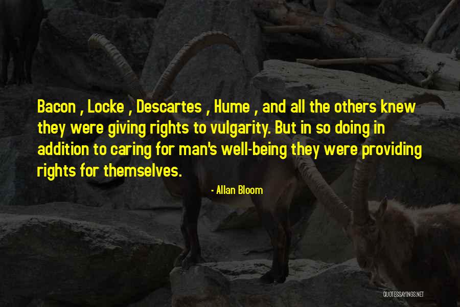 Giving And Caring Quotes By Allan Bloom