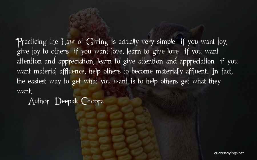 Giving And Helping Others Quotes By Deepak Chopra