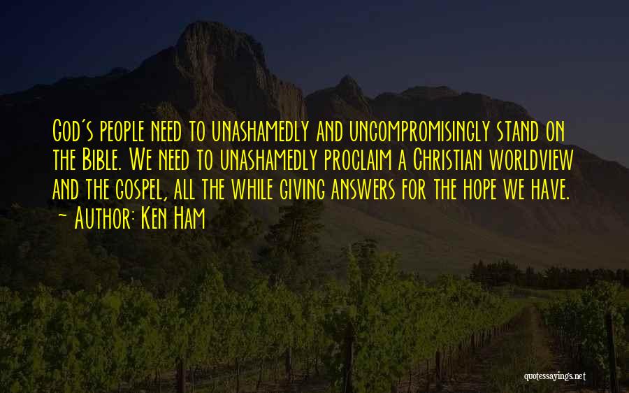 Giving And Hope Quotes By Ken Ham