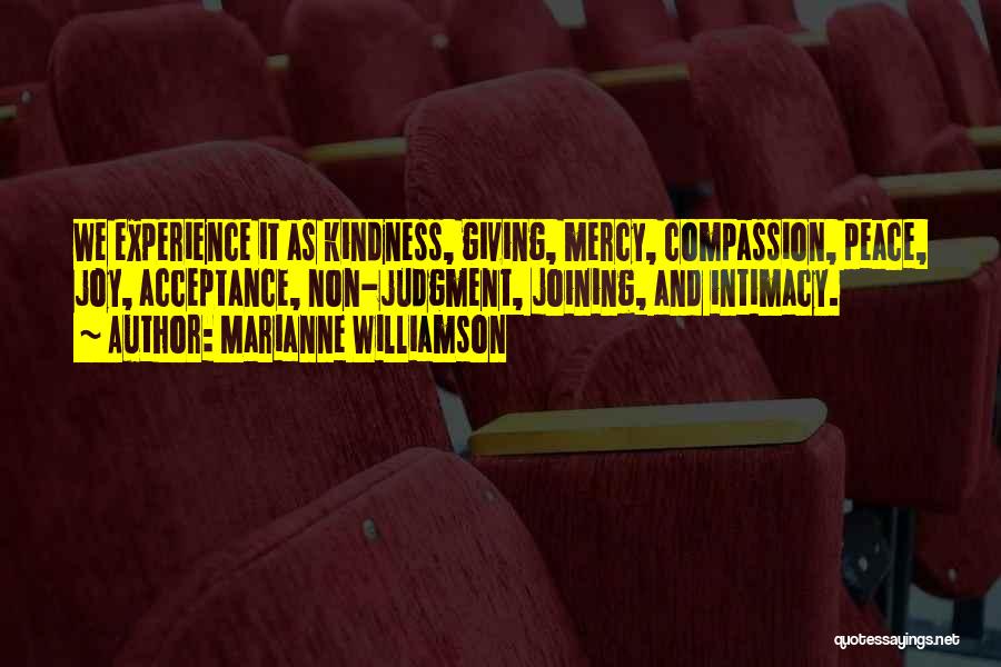 Giving And Kindness Quotes By Marianne Williamson