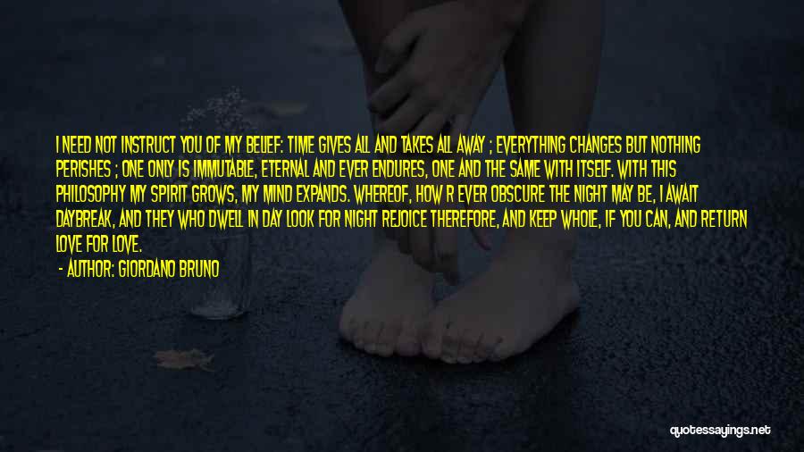 Giving And Love Quotes By Giordano Bruno