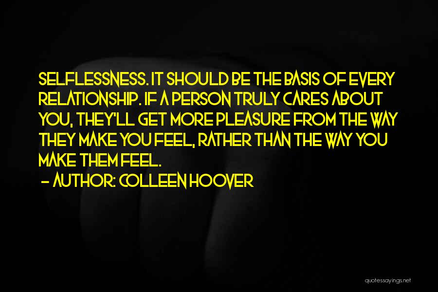 Giving And Receiving In A Relationship Quotes By Colleen Hoover