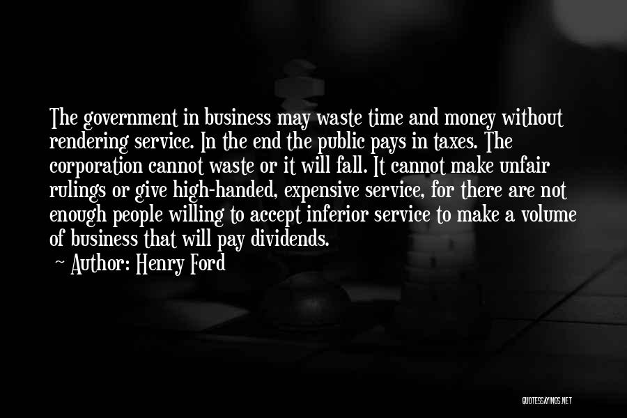 Giving And Service Quotes By Henry Ford