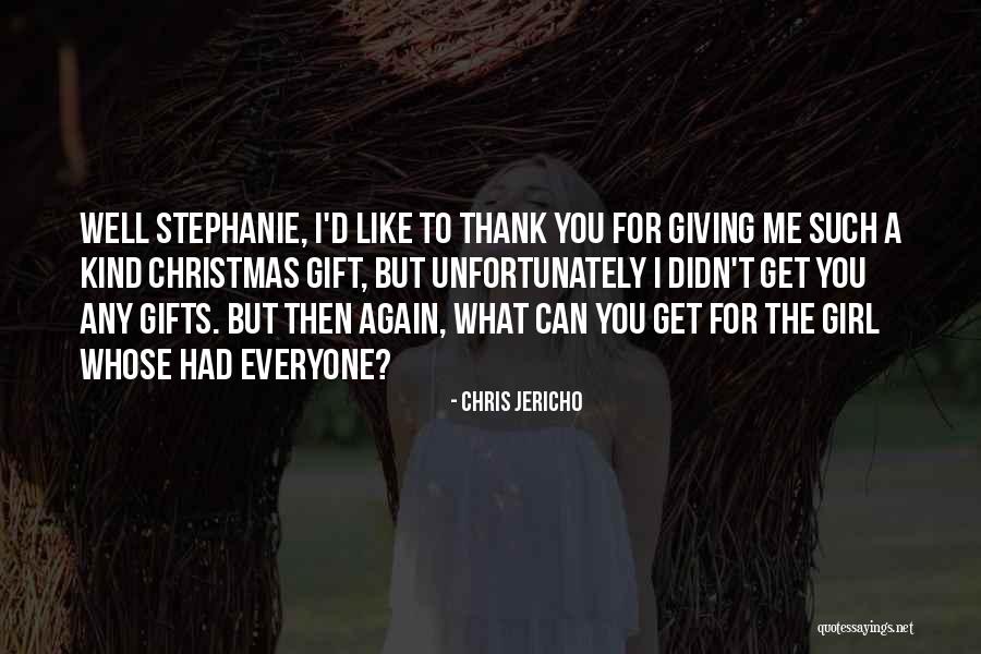 Giving At Christmas Quotes By Chris Jericho