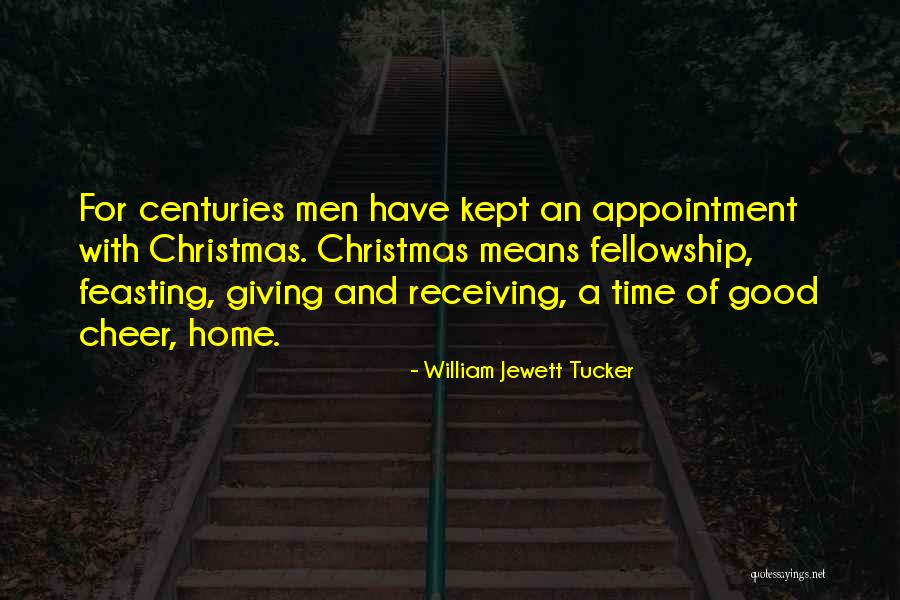 Giving At Christmas Quotes By William Jewett Tucker