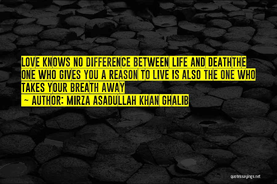 Giving Away Love Quotes By Mirza Asadullah Khan Ghalib