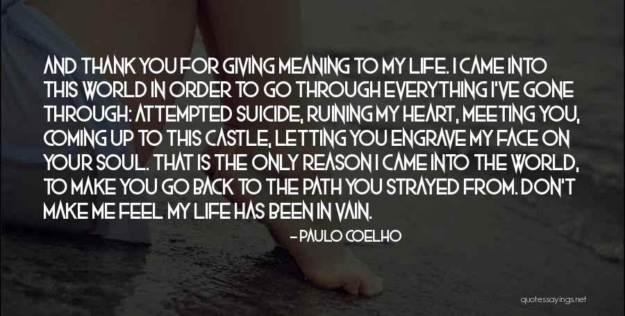 Giving Back In Life Quotes By Paulo Coelho