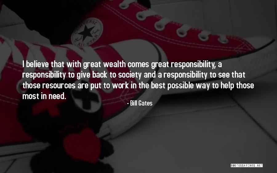 Giving Back To Society Quotes By Bill Gates Giving Back To Society Quotes By Bill Gates