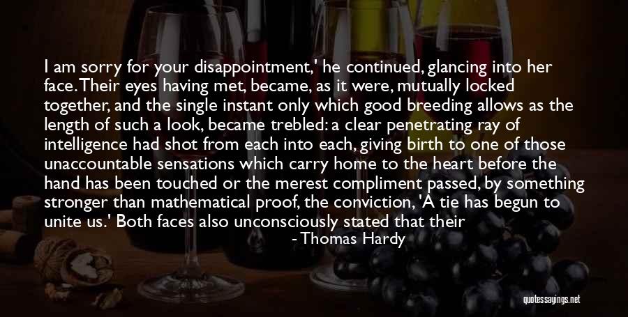 Giving Birth Soon Quotes By Thomas Hardy