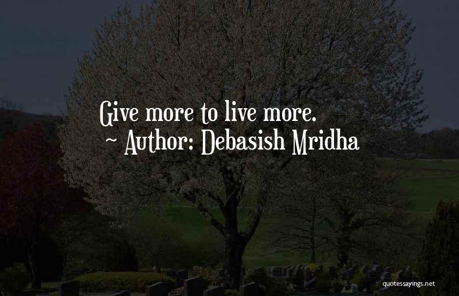 Giving Charity Quotes By Debasish Mridha