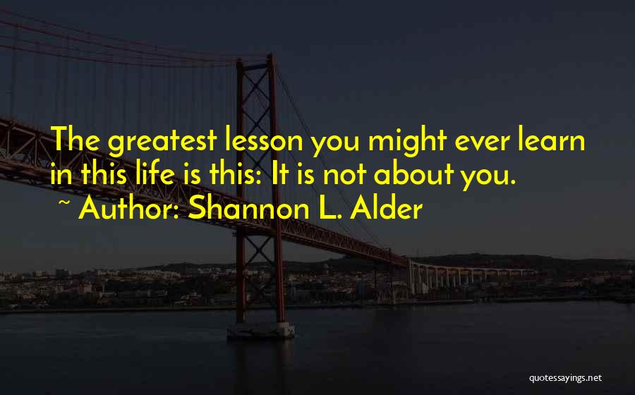 Giving Charity Quotes By Shannon L. Alder