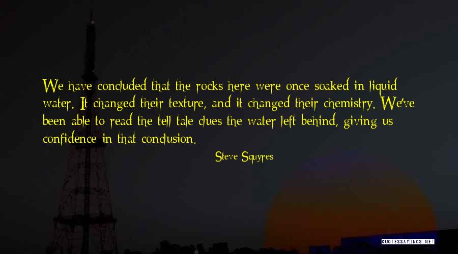 Giving Clues Quotes By Steve Squyres Giving Clues Quotes By Steve Squyres