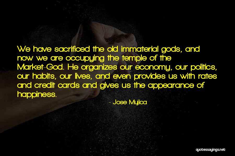 Giving Credit To God Quotes By Jose Mujica