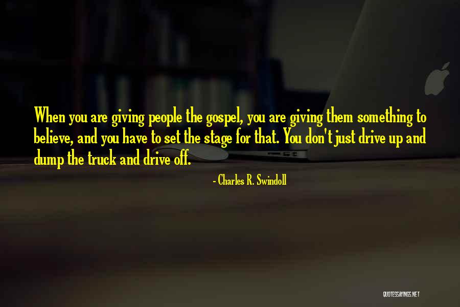 Giving Drive Quotes By Charles R. Swindoll Giving Drive Quotes By Charles R. Swindoll
