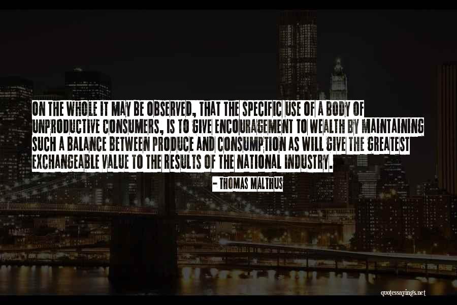 Giving Encouragement Quotes By Thomas Malthus Giving Encouragement Quotes By Thomas Malthus