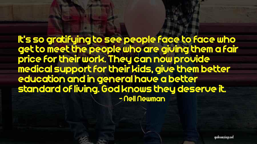 Giving For Education Quotes By Nell Newman Giving For Education Quotes By Nell Newman