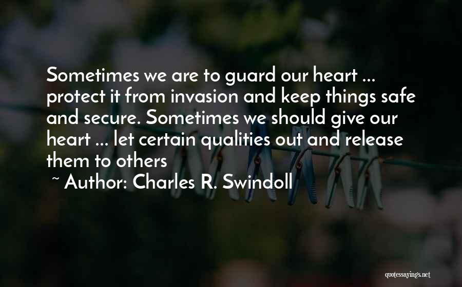 Giving From Heart Quotes By Charles R. Swindoll