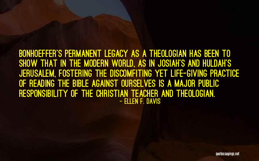 Giving From The Bible Quotes By Ellen F. Davis Giving From The Bible Quotes By Ellen F. Davis